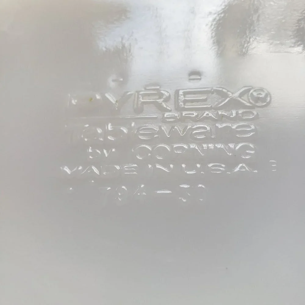vintage PYREX Copper Filigree dinner plate 9